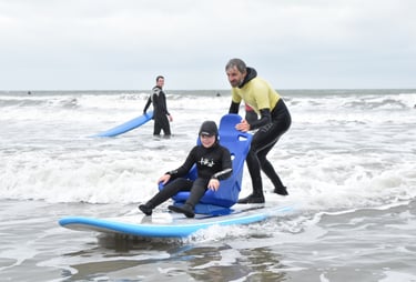 Disability surf club