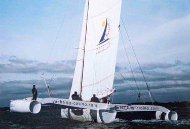Photo Trimaran de Course