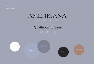 Design guide of e-commerce candle website