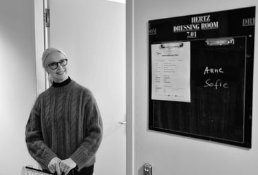 Mezzo soprano Anne Sofie von Otter backstage in TivoliVredenbrug Utrecht photo by Peter Tra