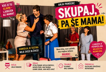 Skupaj, pa še mama!