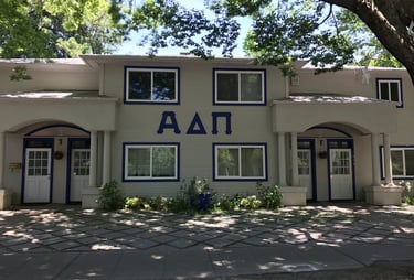 Fraternity Row Chico State California