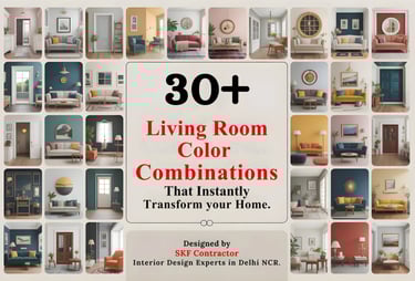 Living Room Color Combinations