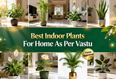 Best Indoor Plants For Home As Per Vastu
