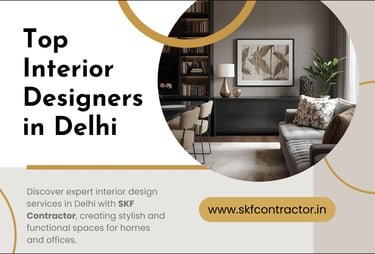 Top interior designers in delhi
