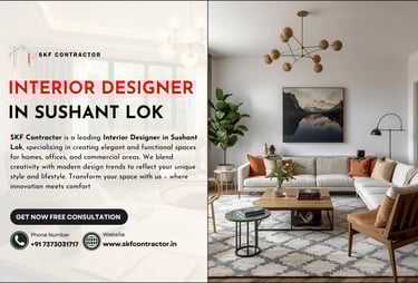 Interior Designer in Sushant Lok
