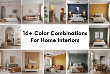 Color Combinations for Home Interiors