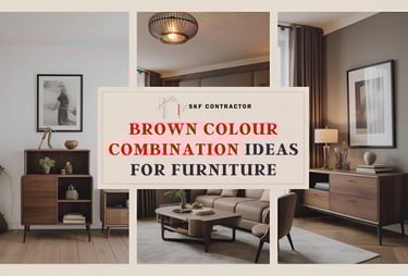 Brown Colour Combination Ideas for Furniture
