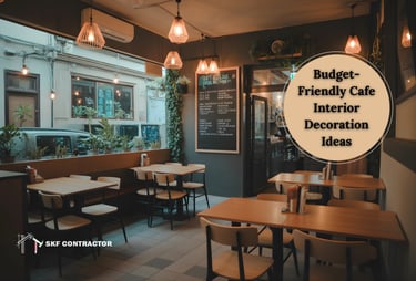Budget-Friendly Cafe Interior Decoration Ideas That Attract More Customers