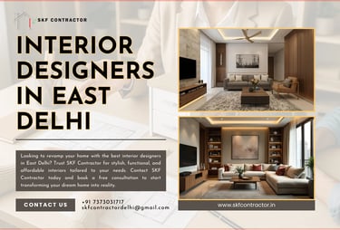 Interior Designers in East Delhi
