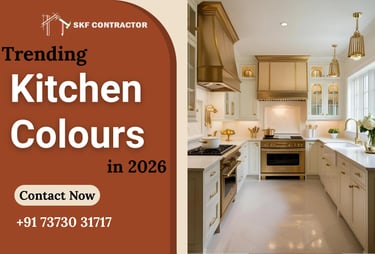 Trending Kitchen Colours in 2026