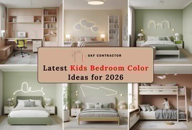 latest Kids Bedroom Color Ideas