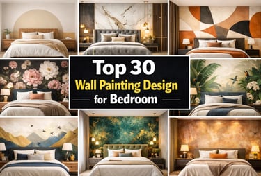 Top 30 Wall Painting Design for Bedroom