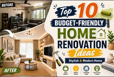 Top 10 Budget-Friendly Home Renovation Ideas for a Stylish and Modern Home