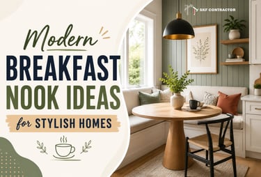 Modern Breakfast Nook Ideas for Stylish Homes