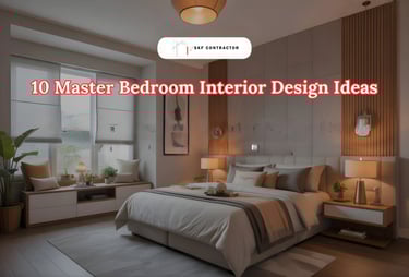 master bedroom interior design