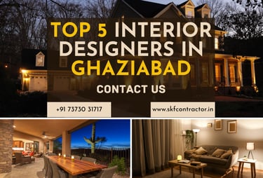 Top 5 Interior Designers in Ghaziabad
