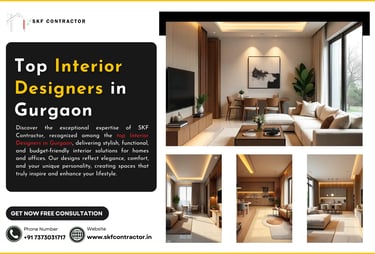 Top Interior Designers in Gurgaon
