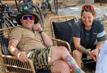 Garden party dans le jardin