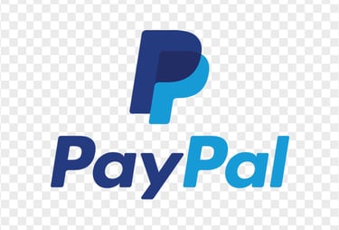 a paypall logo with the word paypall