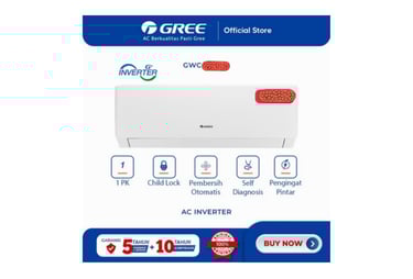 AC GREE Inverter 1 PK , AC GREE Inverter 1 PK palembang
