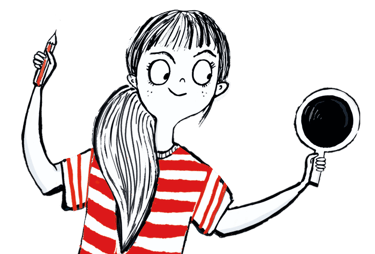 Silver from Emma Swan's Cruise Ship Kid - Illustartion by Katie Saunders