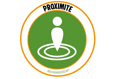Logo de MaxThomasBois d'une carte de France du bois de chauffage de proximité 