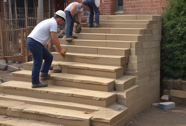 low angle view photography of a gray building