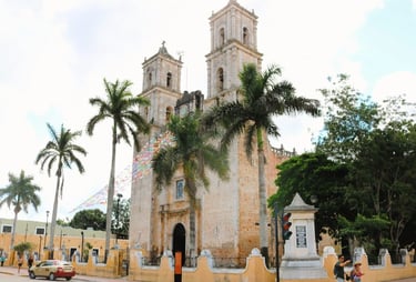 iglesia principal valladolid yucatan