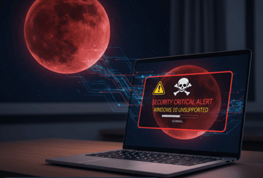 Lua de Sangue e Alerta no Windows: O que você precisa saber nesta terça (03/03)