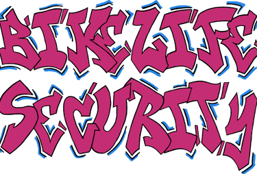 Logo di un club motociclistico chiamato Bike Life Security
