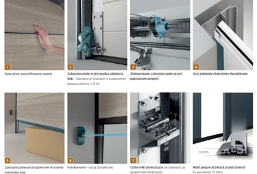 a series of pictures of a door handle latched door