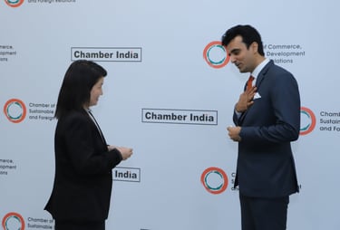 Diplomat from Bhutan at Chamber India Event