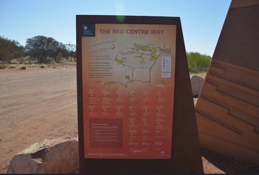 Como llegar a Kings Canyon por el Red Centre Way