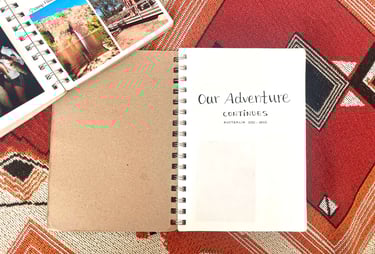 Portada del diario de viaje