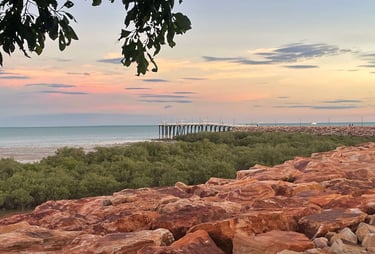 Sunset over Town Beach in Broome