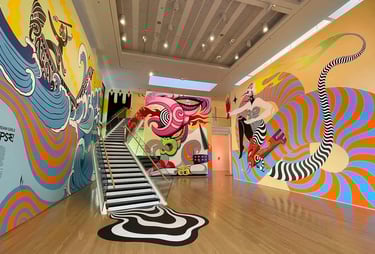 Exposición temporal en Tauranga Art Gallery