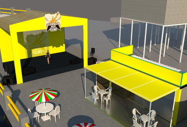 3D layout untuk pre event