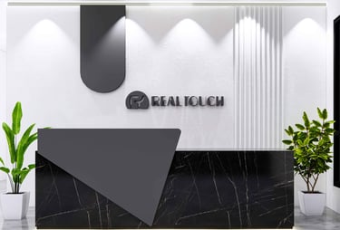 Stylish reception desk Dubai for welcoming office environments