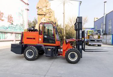 Brand New 36.8kw HWC-35A All Terrain Forklift image