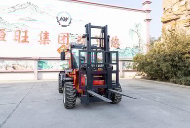 Brand New 36.8kw HWC-35A All Terrain Forklift image