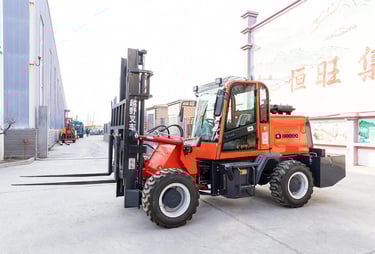 Brand New 36.8kw HWC-35A All Terrain Forklift image