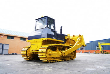 a brand new HW22E Bulldozer is shown in this image