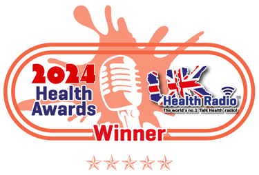 Mark Lintern - Health UK Radio Award 2024 logo