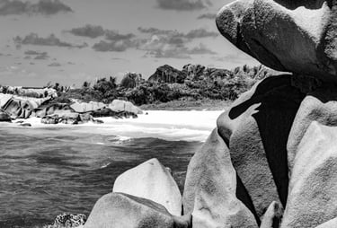Rocks La Digue Seychelles Seychellen