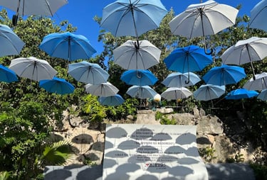 Xenses Park Umbrellas Riviera Maya Mexcio