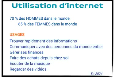 Visue'L Utilisation d'internet