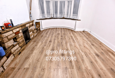 Laminate supplied and fitted by Pro Fittings Ltd in stratford