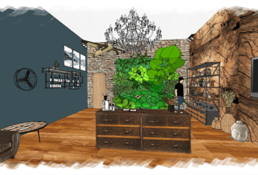 Création d'ambiance pop up store Paris
