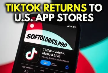 tiktok app returns on google apple